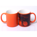 11oz color changing mug,ceramic thermal mug,christmas gift mug.